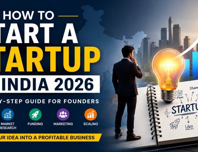 How to Start a Profitable Startup in India in 2026: Step-by-Step Guide for Founders