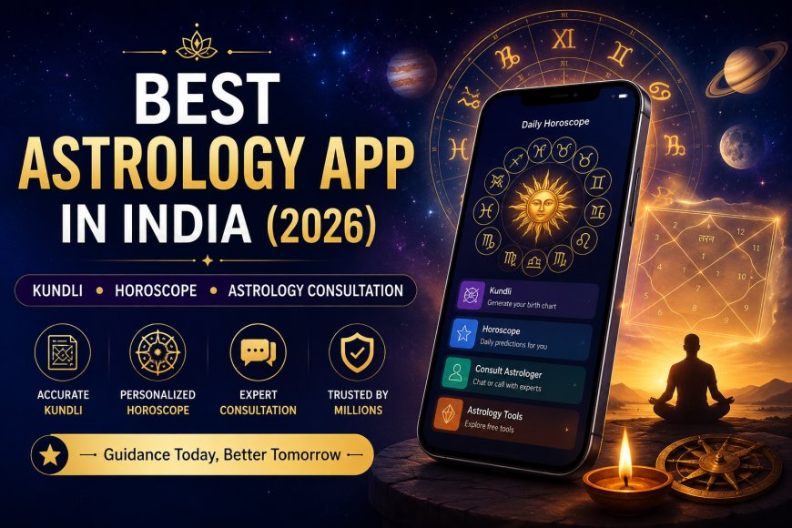Best Astrology App in India (2026) – Top Kundli, Horoscope & Astrology Apps Compared